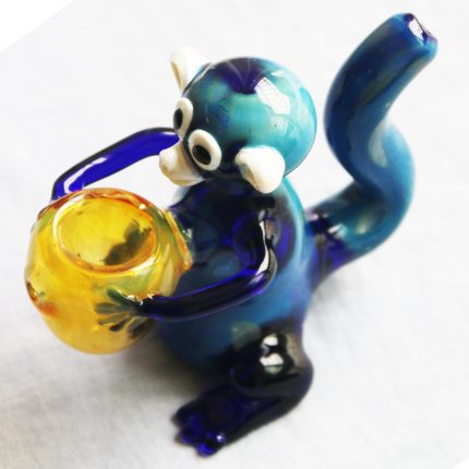 Monkey Character Glass Pipe
