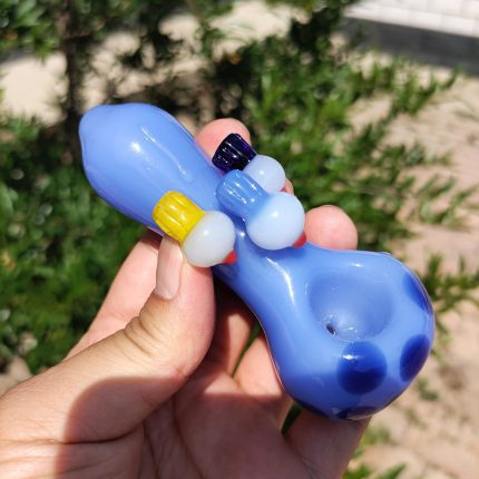 Handmade Unique Glass Pipes Mushrooms Mystery Smoking Hand Pipe Pretty Tobacco Pipes Beautiful Pipes