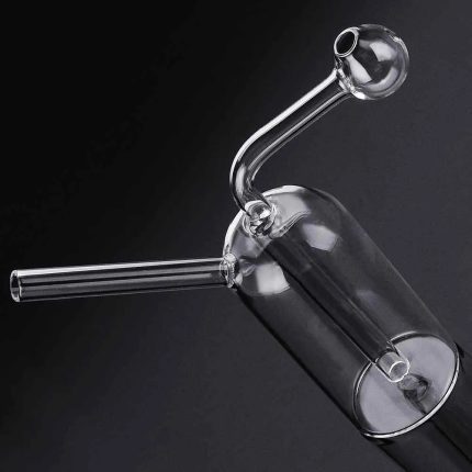 Portable Oil Burner Glass Bong Hookahs Mini Water Bubbler Pipes Smoking Accessories Shisha Dab Rig Clear Integrated Recycler Transparent Smoker Bongs Wholesale