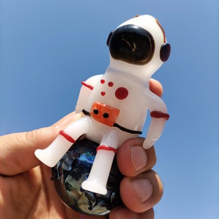 Astronaut Glass Hand Pipe