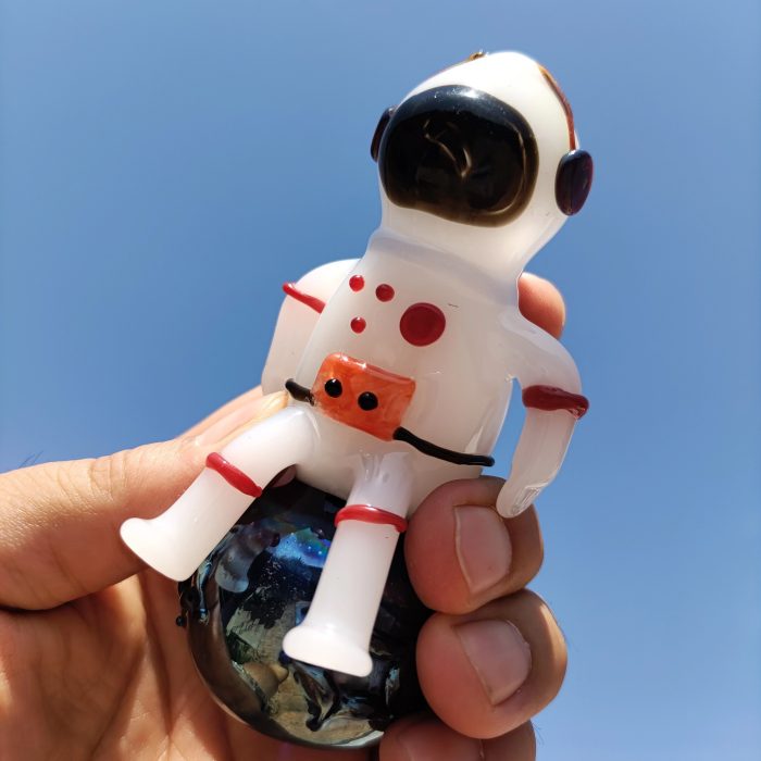 Astronaut Glass Hand Pipe