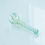 Crystal Stripe Design Spoon Pipe - Image 9