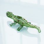 Lizard Pipe Glass American Glass Dry Spoon Pipe - Image 9