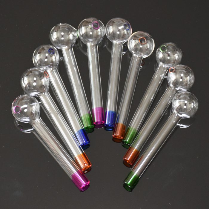 Glass Oil Burner Pipe 4 inch Colorful Crack Pipes - Image 7