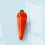 Dry Spoon Pipe Carrot Body Glass Pipe - Image 8