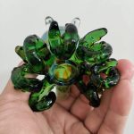 RUNAOT Octopus Large Glass Hand-Pipe - Green - Image 4