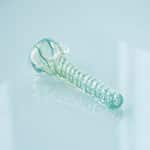 Crystal Stripe Design Spoon Pipe - Image 7