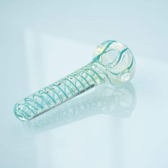 Crystal Stripe Design Spoon Pipe - Image 5
