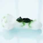 Gecko Glass Green Lizard Pipe Hand Blown Pipe - Image 9