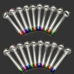Glass Oil Burner Pipe 4 inch Colorful Crack Pipes - Image 5