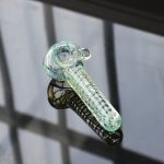 Crystal Stripe Design Spoon Pipe - Image 4