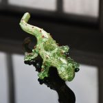 Lizard Pipe Glass American Glass Dry Spoon Pipe - Image 4