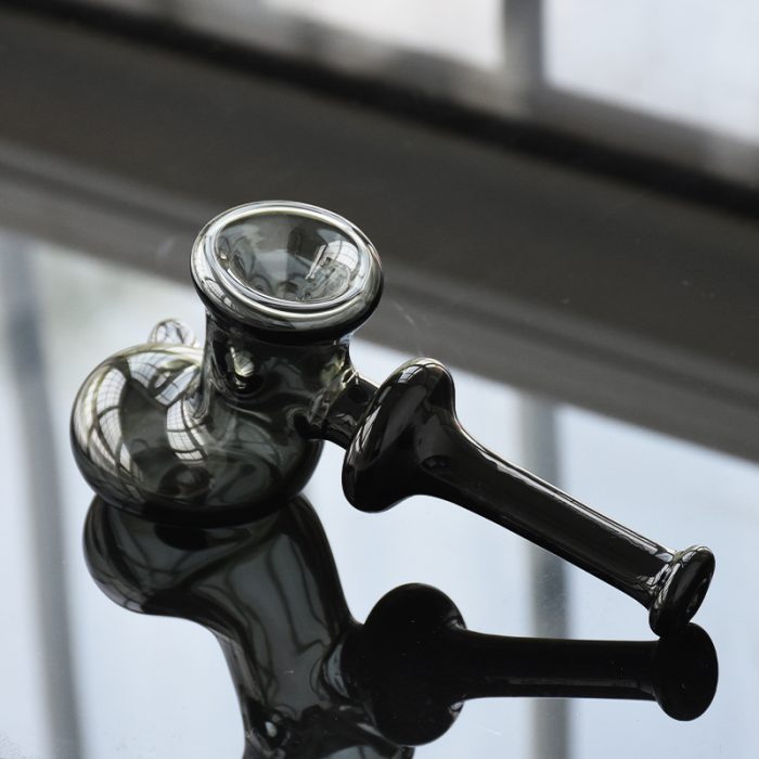 Red Eye Glass 6.5″ Boot Hammer Hand Pipe Boot Pipe - Image 5