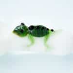 Gecko Glass Green Lizard Pipe Hand Blown Pipe - Image 7