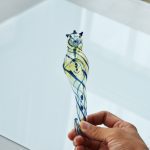 Seahorse Glass Hand Pipe - Image 3