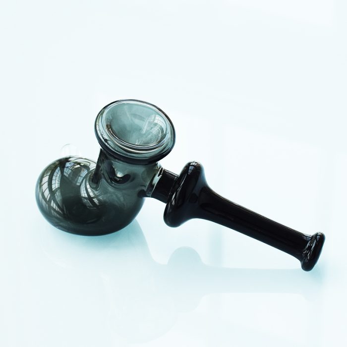 Red Eye Glass 6.5″ Boot Hammer Hand Pipe Boot Pipe - Image 3