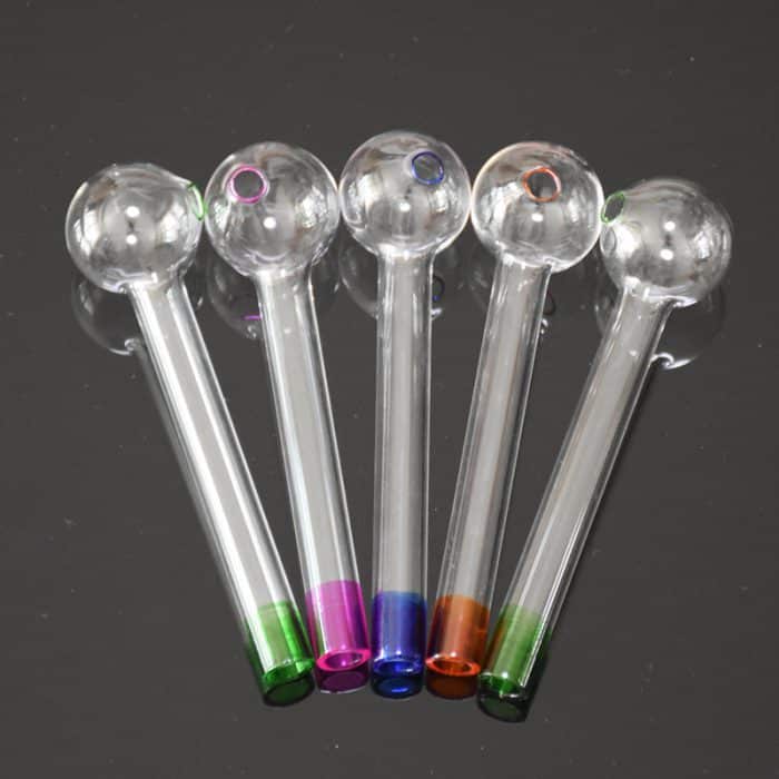 Glass Oil Burner Pipe 4 inch Colorful Crack Pipes - Image 6