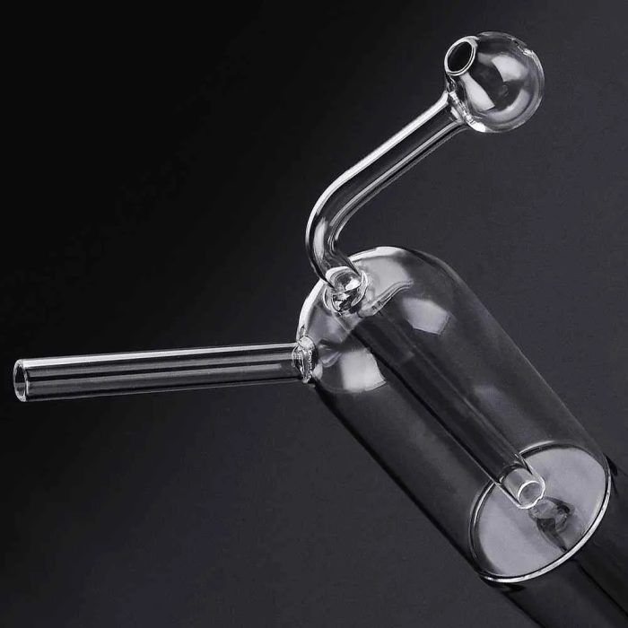 Portable Glass Water Pipe Oil Burner Bubbler