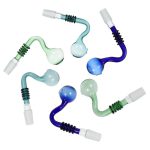 14mm Male Connector Oil Burner Bubbler Bowl For Bong