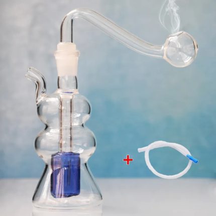 Mini Glass Oil Burner Bubbler Pipe