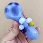 Mushroom Glass Hand Pipe - Image 8