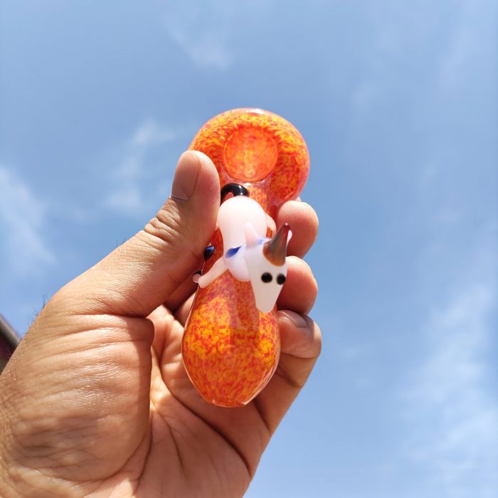 Unicorn Spoon Pipe Unique Glass Pipes - Image 2