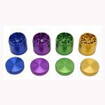 Aluminum Herb Grinder with Pollen Screen and Magnetic Lid - Image 4