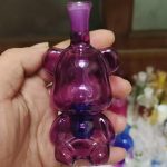 Bear Glass Oil Burner Bubbler