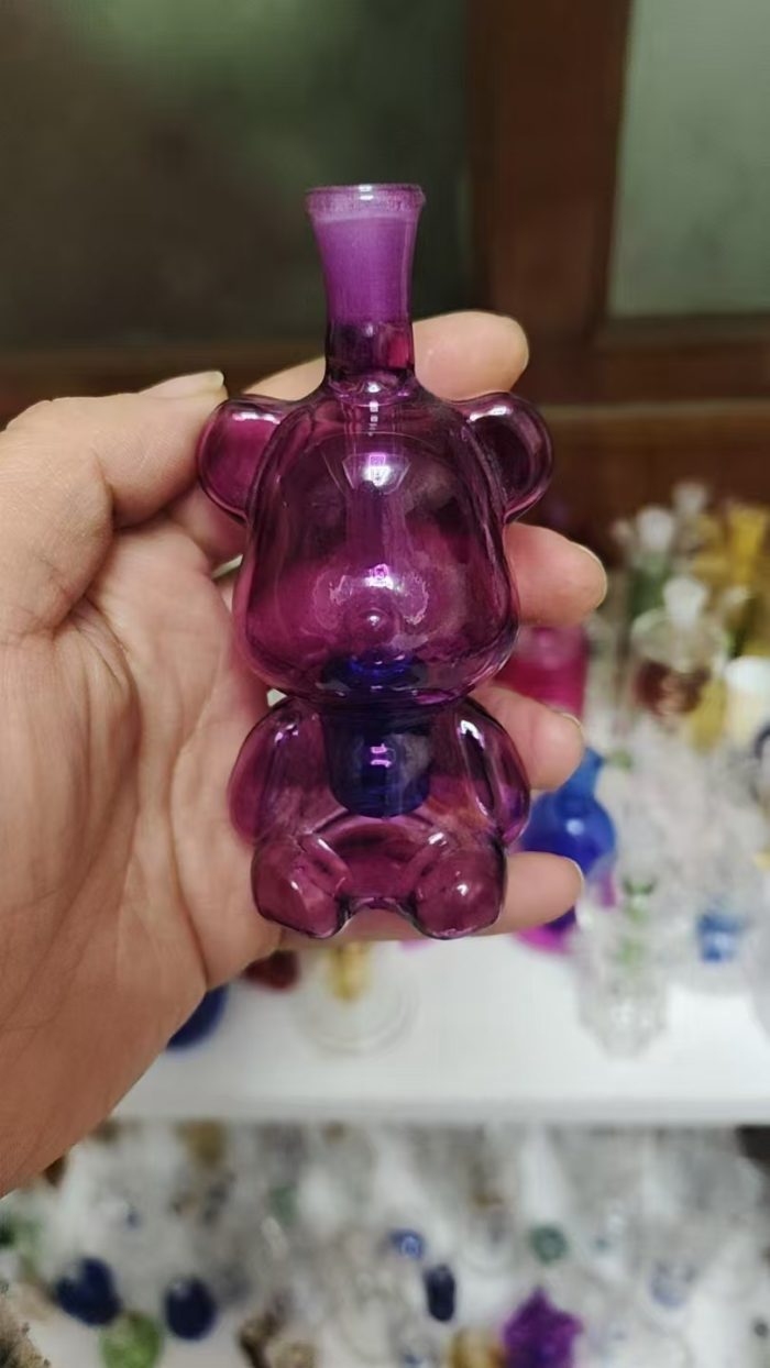RUNAOT Bear Glass Oil Burner Bubbler - Image 5
