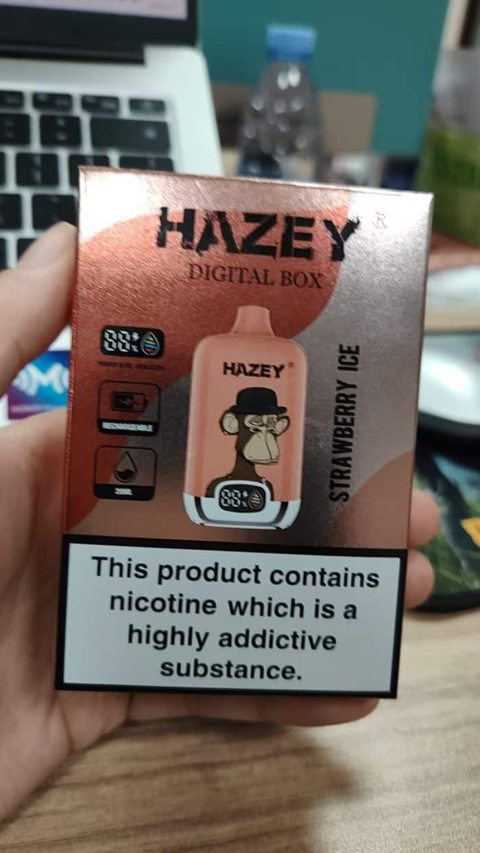HAZEY Vape Kits 18000 Puffs Disposable Monkey Pattern - Image 8