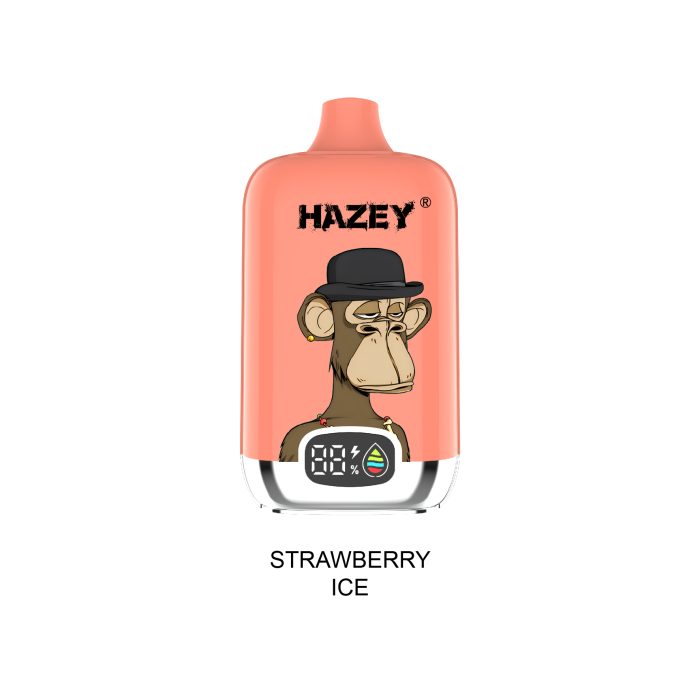 HAZEY Vape Kits 18000 Puffs Disposable Monkey Pattern - Image 1