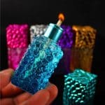 RUNAOT Glass Square Alcohol lamp Burner - Image 4