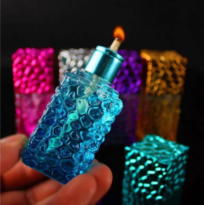 RUNAOT Glass Square Alcohol lamp Burner - Image 4